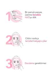 Bioderma Sensibio H2O Makyaj Temizleyici Misel Su 500 ml - Hassas Ciltler için Hipoalerjenik ve Yatıştırıcı Temizleme Suyu - 15