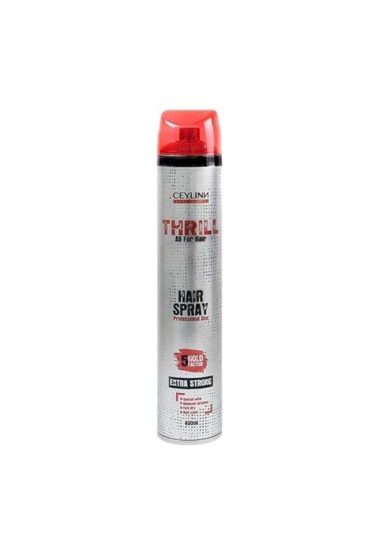 Ceylinn Thrill 5 Hold Factor Extra Strong Saç Spreyi 400ml | Ultra Güçlü Sabitleme - 1