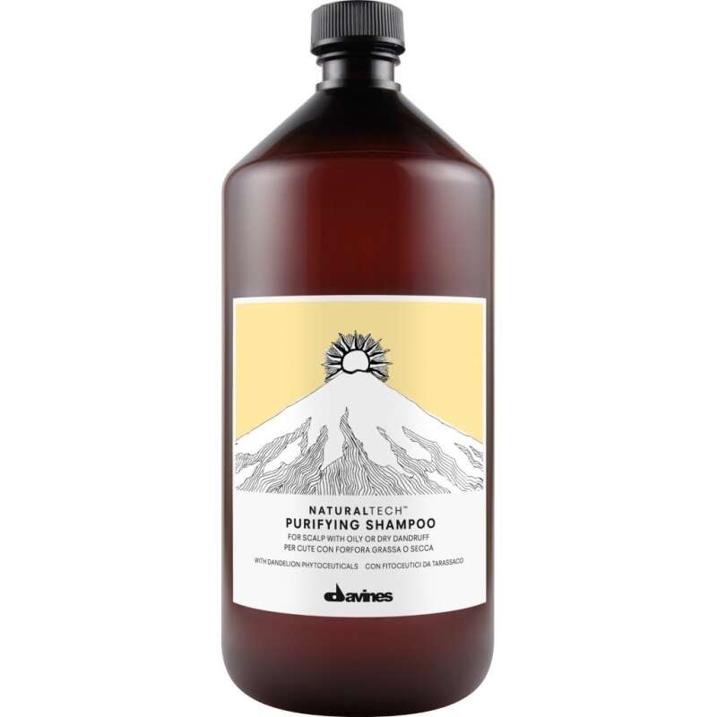 Davines Naturaltech Purifying Kepeğe Karşı Şampuan 1000 ml | Kepek Karşıtı Temizleyici Şampuan - 1