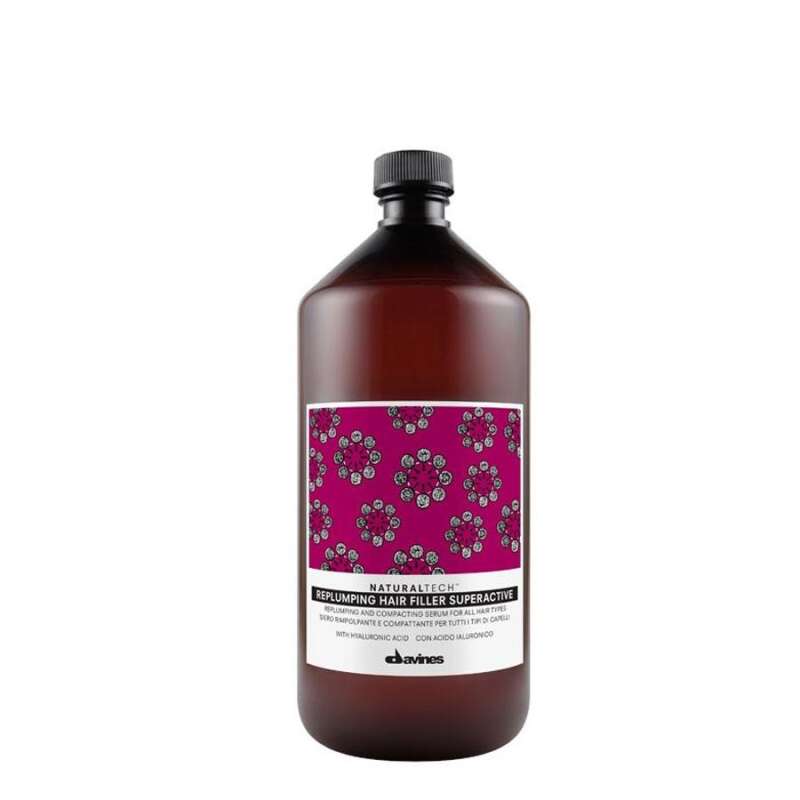 Davines Naturaltech Replumping Hair Filler Superactive Dolgunlaştırıcı Serum 1000 ml | İnce Telli Saçlar İçin Hacim Artırıcı Serum - 1