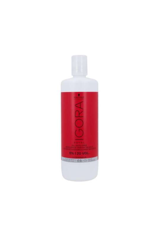 Schwarzkopf Igora Royal Developer Oksidan Krem 6% (20 Volüm) 1000ml - Profesyonel Saç Boyası Aktivatörü ve Gri Örtücü - 1