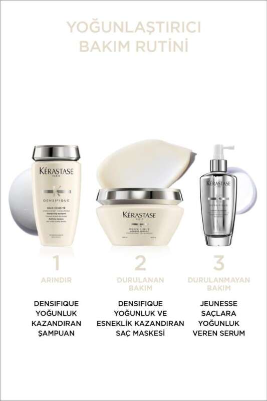 Kerastase Densifique Bain Densite Yoğunluk ve Hacim Kazandıran Şampuan 250 ml – İnce Telli Saçlar İçin - 7