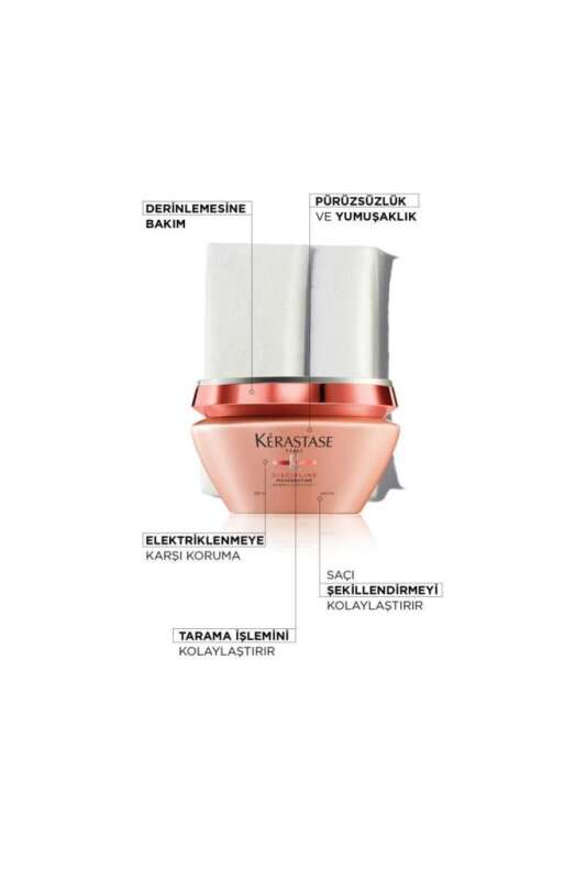Kerastase Discipline Maskeratine – Asi ve Kabarık Saçlar İçin Düzleştirici Parlaklık Maskesi 200 ml - 2