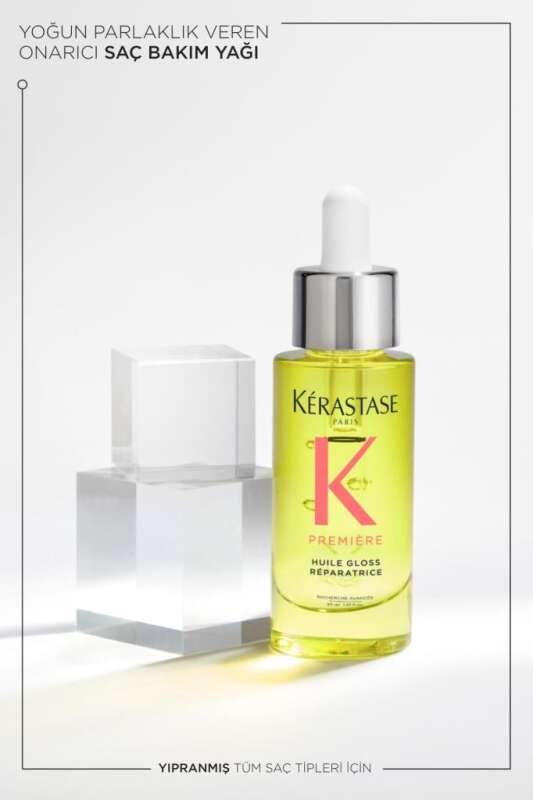 Kerastase Premiere Huile Gloss Reparatrice Yoğun Parlaklık Onarıcı Saç Yağı 30 ml - 3