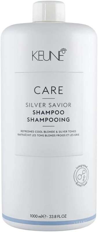Keune Care Silver Savior İstenmeyen Sarı Tonları Nötralize Eden Viyole Şampuan 1000ml | Sarı Tonları Azaltan ve Parlaklık Sağlayan Şampuan - 1