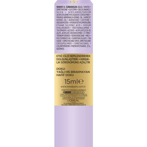 L'Oréal Paris Hyaluron Uzmanı Cilt Dolgunlaştıran Nemlendirici Göz Kremi 15ml - 4