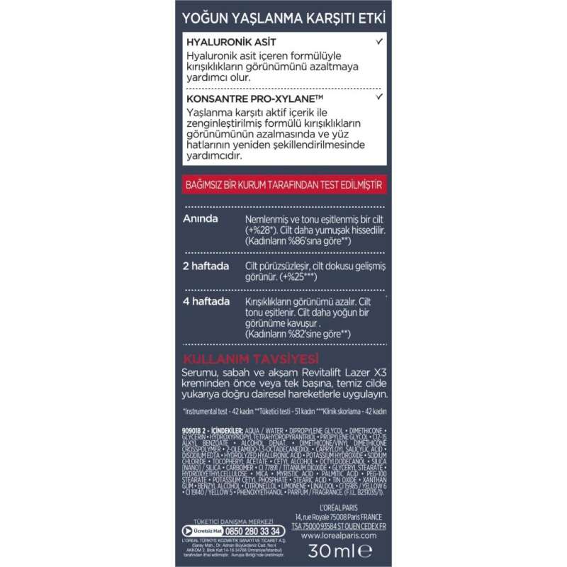 LOréal Paris Revit.Lazer X3 Yoğun Yaş.Karş.Serum - 5