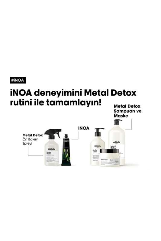 LOréal Professionnel INOA 10 Açık Sarı Amonyaksız Saç Boyası 60 ml | Işıltılı Açık Sarı Ton - 8