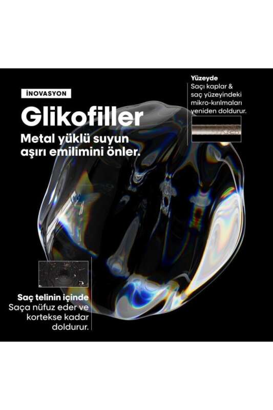 LOréal Metal Detox Şampuan Öncesi Bakım Serumu 250ml - Boyalı ve Açık Renkli Saçlarda Metal Temizleyici & Renk Koruyucu Serum - 4