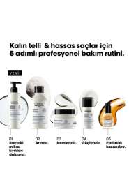 LOréal Metal Detox Şampuan Öncesi Bakım Serumu 250ml - Boyalı ve Açık Renkli Saçlarda Metal Temizleyici & Renk Koruyucu Serum - 7
