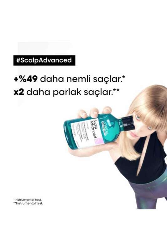 LOréal Professionnel Scalp Advanced Hassas Saç Derisi Bakım Şampuanı - Kaşıntı Önleyici, Hacim Artıran & Nem Dengeleyici 500 ml - 7