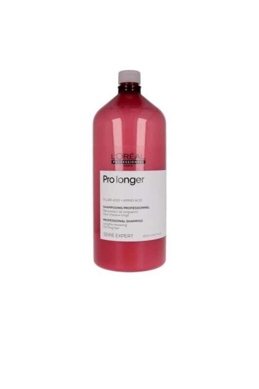 LOréal Professionnel Pro Longer Uzun Saçlar İçin Onarıcı ve Güçlendirici Şampuan - Saç Uzatma ve Kırık Önleyici Bakım 1500 Ml - 1