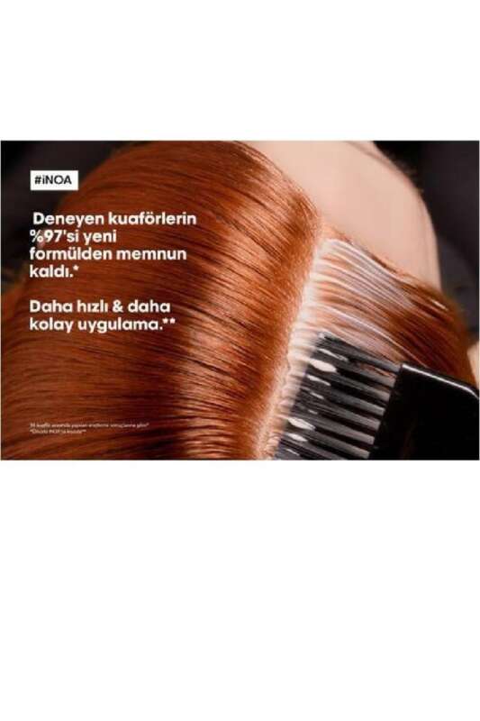 Loreal İnoa Amonyaksız Saç Boyası 60ml | 8.0 - Yoğun Açık Kumral - 5