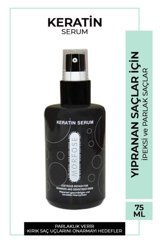 Morfose Keratin Saç Serumu 75ml | Yıpranmış Saçlar İçin Onarıcı Serum - 1