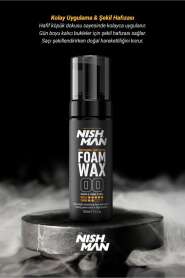 Nishman Saç Spreyi 150ml | Foam Wax 00 Şekillendirici - 5