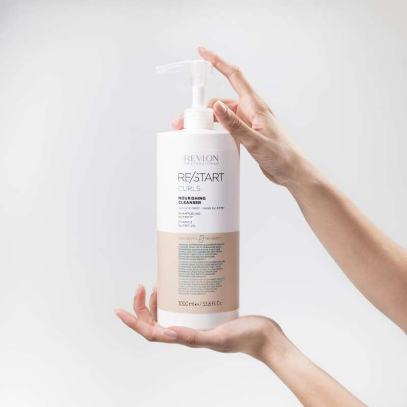 Revlon Restart Curls Nourishing Sülfat ve Silikon İçermeyen Şampuan 1000 ml | Bukleli Saçlar İçin Nemlendirici ve Besleyici Bakım - 2