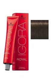 Schwarzkopf Igora Royal Colors 5-0 Açık Kahve Saç Boyası 60 ml | Doğal, Canlı ve Uzun Süre Kalıcı Renkler - 